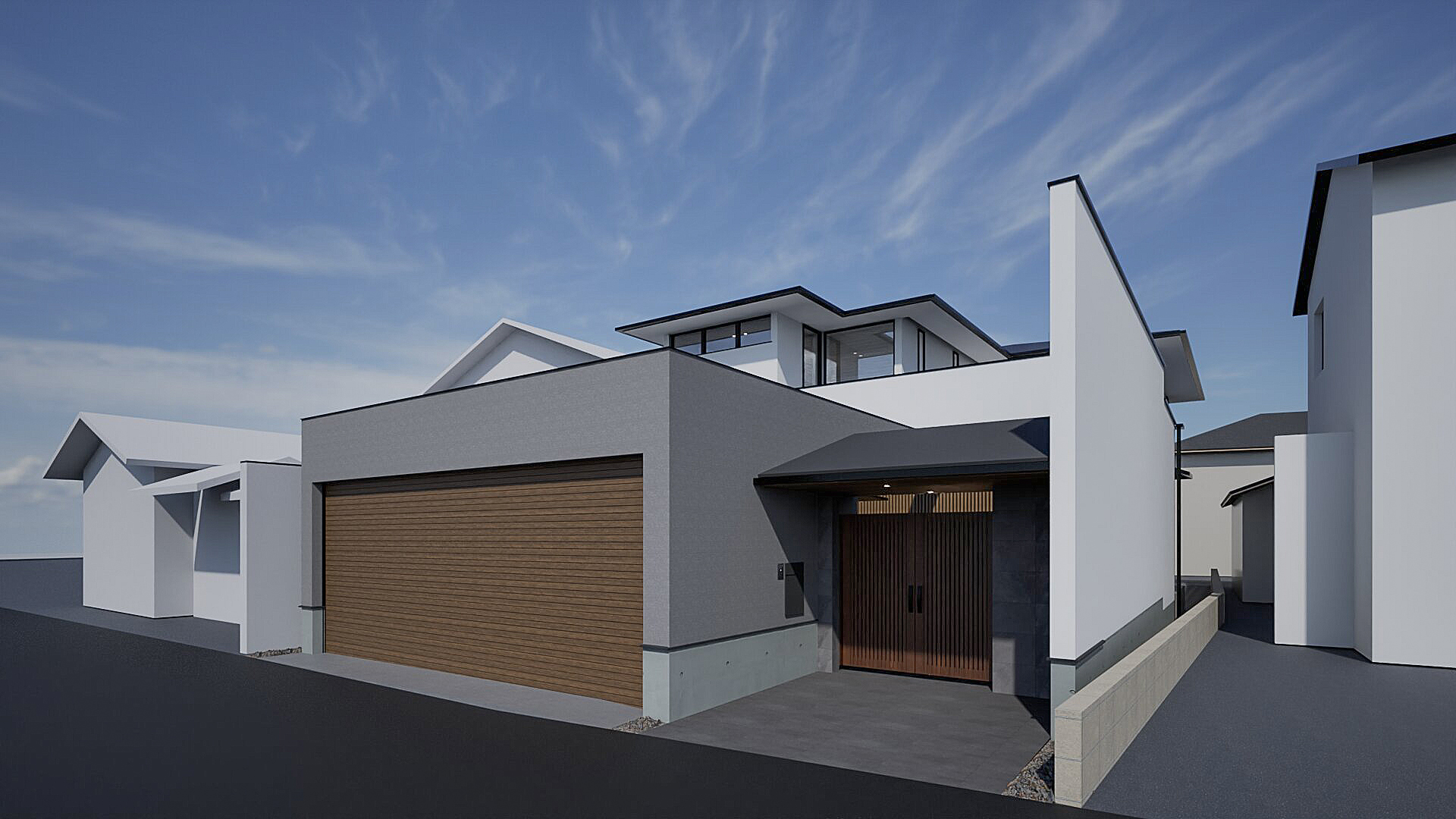 「Open - AIR」建築途中見学会