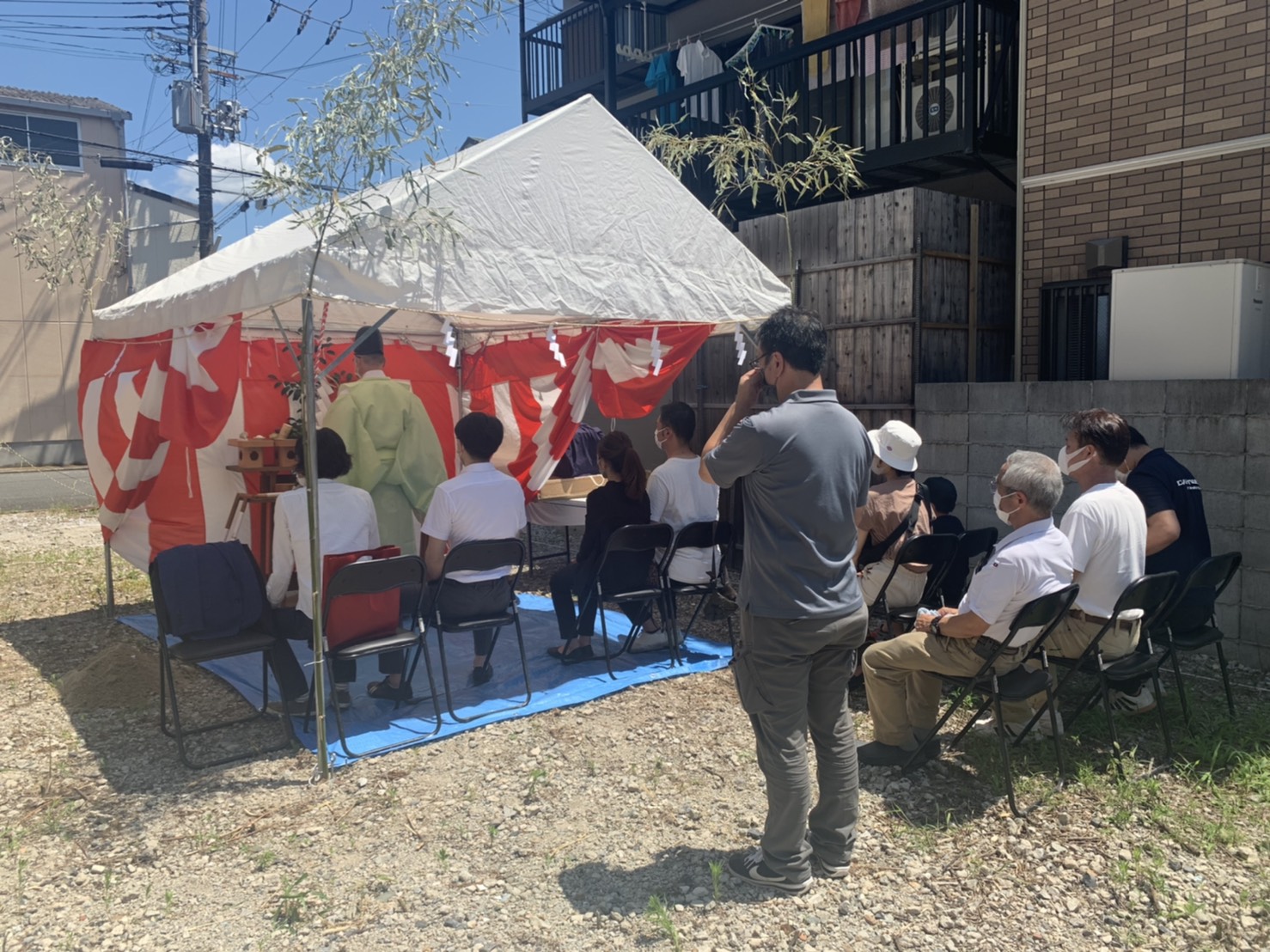 地鎮祭を行いました